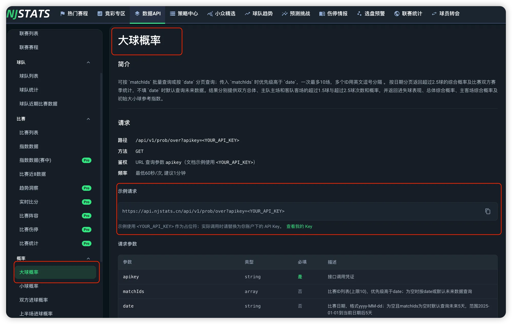 API教程|如何发起第一次鸟叫足球API请求?